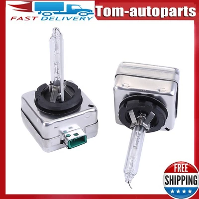 For OEM Factory Lamps 2pcs Xenon D3S 6000K White Bulbs HID Headlight 35w Replace - Image 1 of 4