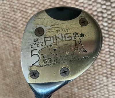PING EYE 2 5 wood with PING ZZ-Lite standard flex shaft Left Handed Bletchley   - Image 1 of 4