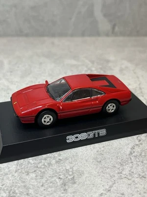Kyosho 1/64 Ferrari коллекции 2 308 GTB красный. Без коробки или карты - Изображение 1 из 4