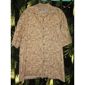 Camisa Tropical Windham Pointe XXL Bambú Tiki Botones Retro Luau Hawai De Colección - Imagen 1 de 7