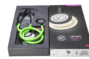 3M Littmann Classic III Stethoskop zur Überwachung,5875,limonengrü Schlauch,69cm - Bild 1 von 1