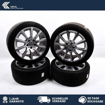 4x Kompletträder Sommerräder Mercedes SLK R172 8,5jx17 5x112 ET36 A1724010702 - Bild 1 von 4
