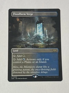 Floodfarm Verge (Borderless) - Duskmourn: House of Horror (DSK) EN R 0330 - Picture 1 of 2