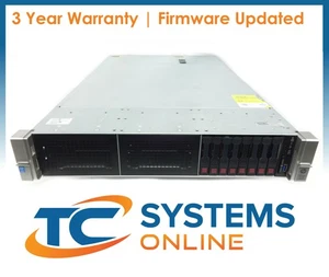 HP DL380 G9 8SFF 2xE5-2637v3 3,5GHZ = 8Cores 256GB 8x1,2TB SAS 12G - Bild 1 von 2