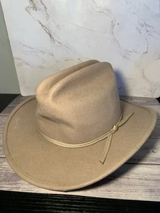 Eddy Bros Ranger Cowboy Western Hat Small 100% Wool Festival Rodeo Farm Chore - Picture 1 of 5