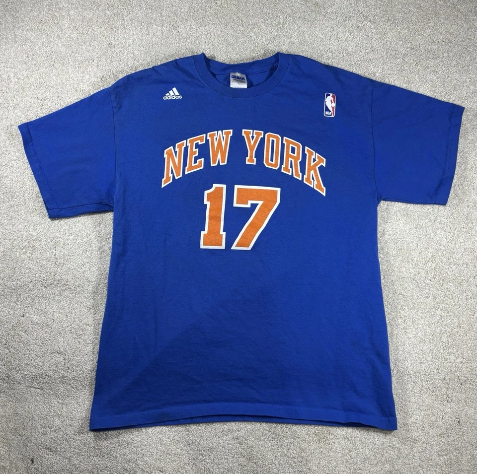 Jeremy Lin New York Knicks Adidas NBA Camiseta Talla Hombre’s Grande LINSANITY Jersey Foto 1 de 4