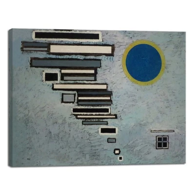 Impresión en lienzo de pinturas famosas de Wassily Kandinsky desigual de 1932 Foto 1 de 4