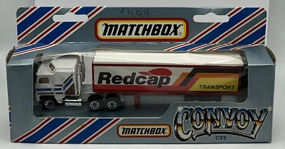 1983 Matchbox Convoy Redcap Kenworth Box Truck CY-8 - Image 1 of 4