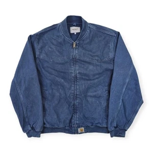 Carhartt WIP OG Santa Fe Bomberjacke Blau Herren Medium - Bild 1 von 9