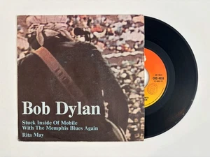 Bob Dylan Stuck Inside Mobile 45 7" vinyl single - record & picture sleeve Italy - Picture 1 of 3