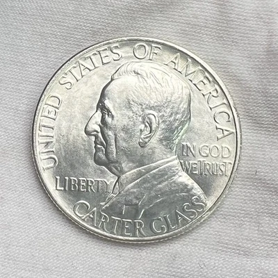 1936 Lynchburg Virginia Sesquicentennial Commemorative Half Dollar .50c Silver - Image 1 of 4