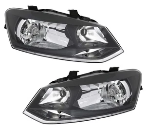 Scheinwerfer Set für VW Polo 5 6R 2009-2014 H4 Halogen Single TRENDLINE - Bild 1 von 11