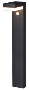 Brilliant LED Solar Außenstehleuchte Mamba Schwarz 4000K Neutralweiß mit Bewegu - Bild 1 von 1