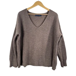 United by Blue lagen look relaxed sweater recycled wool blend 90s sz M - Picture 1 of 6