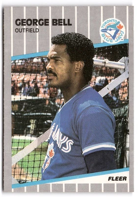 1989 Fleer #226 George Bell - Image 1 of 2