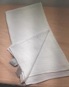 Manta envolvente blanca lisa unisex bebé niño niña Aden & Anais - Imagen 1 de 4