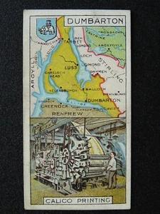 DUMBARTON Counties and Their Industries (sin numerar) por jugadores 1914 - Imagen 1 de 1