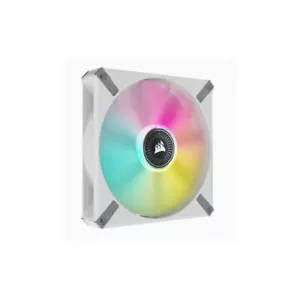 Corsair ML ELITE Series, ML140 RGB ELITE WHITE, 140mm Magnetic Levitation RGB Fa - Picture 1 of 1
