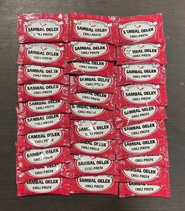 【30 pkts】TO GO Sambal Oelek Chili Paste Packets 9g*30pkts. - Picture 1 of 4