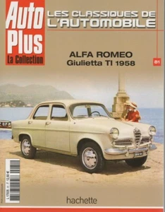 LES CLASSIQUES DE L'AUTOMOBILE 81 ALFA ROMEO GIULIETTA TI 1958 GIULIETTA SPIDER - Bild 1 von 2