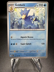 Golduck - 55/165 Scarlet & Violet 151 - Pokémon TCG - Picture 1 of 2