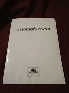 Press kit for A Mother's Prayer (1996) Linda Hamilton RuPaul Bruce Dern AIDS HIV - Picture 1 of 6