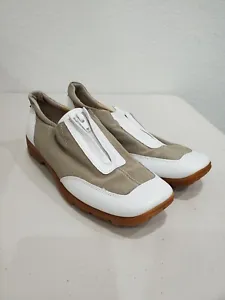 Walter Genuin Linea Stretch Womens Tan & White Golf Shoes Size 7 - Picture 1 of 9