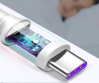 Fast Charger For Samsung S8 S9 S10 S22 S21 Plus Type C USB-C Data Charging Cable - Image 1 of 4