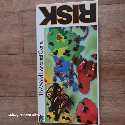 Vintage 1975 Parker Risk The World Conquest Strategy Board Family Game - Image 1 of 4