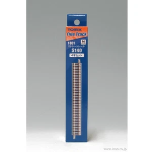 Tomix 1801 Rail Droit / Straight Track 140mm 4pcs - N - Picture 1 of 2