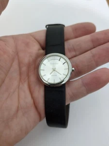 Pandora Quarts Watch Pure 811018WH Black Crown Diamond Swiss Made new battery - Picture 1 of 5