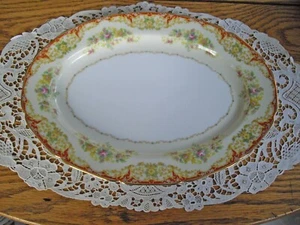 Plato vintage Noritake Japón IDALIA ~ 8 3/4" X 11 7/8" ~ - Imagen 1 de 7