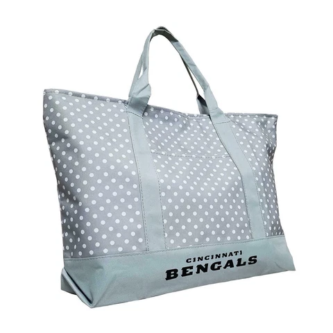 Cincinnati Bengals Tote Bag, Gray, 22" x 5" x 16 Cover
