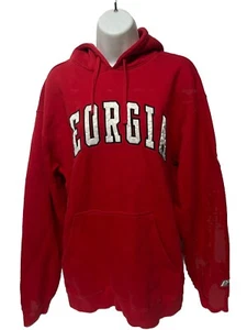 Georgia Bulldogs Kapuzensweatshirt von P2 Pro Player Unisex Rot Large Pullover - Bild 1 von 6
