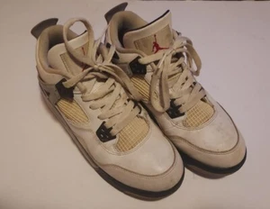 836016 192 - Nike Air Jordan 4 Retro OG Cemento Blanco 2016 Talla 7y/8,5w, Usado - Imagen 1 de 15