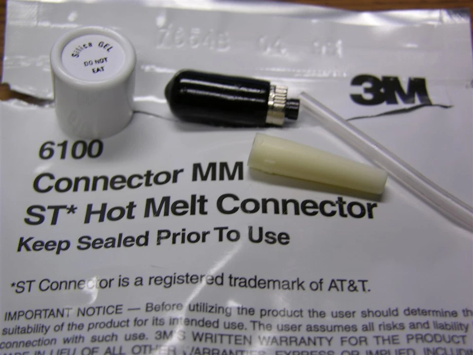 2 conectores Hot Melt multimodo 3M 6100 Series ST blancos Foto 1 de 1