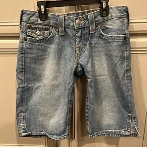 True Religion Brand Jeans Joey Short , Women’s Denim Jeans 28 - Picture 1 of 10