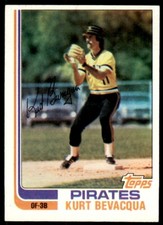 1982 Topps Kurt Bevacqua . Pittsburgh Pirates #267