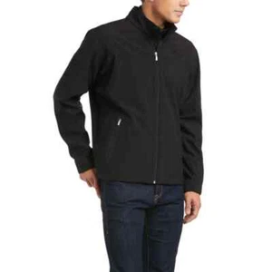 Ariat Team Logo Softshell Jacket - Black - Picture 1 of 3
