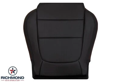 2016 Mazda CX-5 Grand Touring CX5 -Driver Side Bottom Leather Seat Cover Black - Image 1 of 4