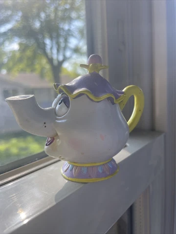 Mrs. Potts PVC Figure 1990s Vintage Disney Toy Beauty and the Beast Cover