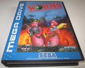 WORMS-SEGA MEGA DRIVE-PAL-EUROPEO-COMPLETO-COME NUOVO-RARISSIMO - Foto 1 di 11