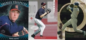 3 Karten Lot: DARIN ERSTAD Upper Deck RC Leaf Rookie ANGELS Ovation Curtain Call - Bild 1 von 7