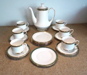 Lovely Royal Albert Paragon - Elgin - 19 Piece Coffee Set Complete as shown - Picture 1 of 7