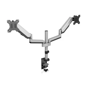 V7 DM1DTA-1E Touch Adjustable Dual Monitor Mount - Up to 32-inch Screen - Picture 1 of 5