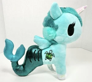 Cerulean Tokidoki Mermicorno 8" Plush Teal Unicorno Mermaid Soft Stuffed Aurora - Picture 1 of 12
