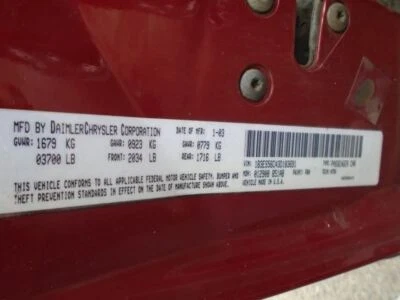 (Hebilla del conductor) Cinturón de seguridad delantero cubo asiento conductor hebilla se adapta 02-05 NEÓN 171259 Foto 1 de 4