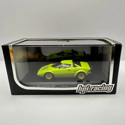 Coche modelo HPI RACING Lancia Stratos HF escala 1:43 verde brillante 8069 Foto 1 de 4