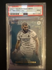 Topps Karim Benzema Inception /99 Green Real Madrid