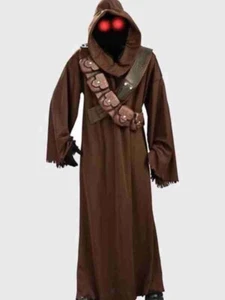 Handmade Star Wars Jawa Costume Brown Halloween Cosplay Coat - Picture 1 of 3